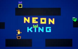Glow Court: Couch Competition Platformer