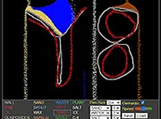 Falling Sand Online Game - Creative Sandbox Simulation