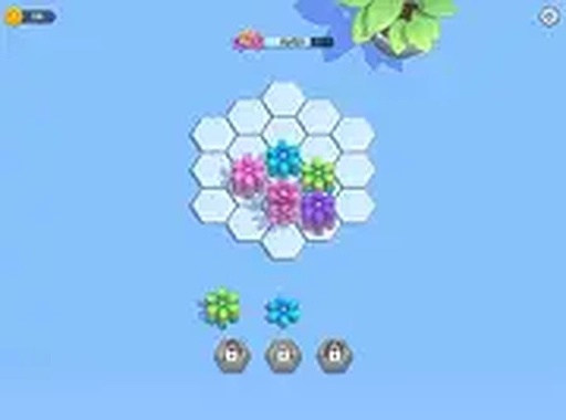 Flower Hexa Block Puzzle Online Game