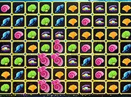 Seashell Blocky Challenge Puzzle Game Online