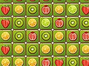 Fruits Blocks Collapse Puzzle Game