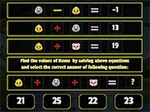 Jungle Equations Math Puzzle Game Online