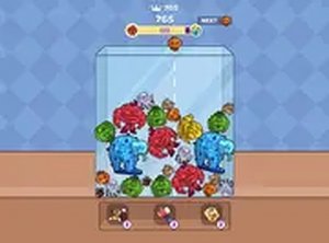 Brainrot Merge Drop Puzzle Online Game