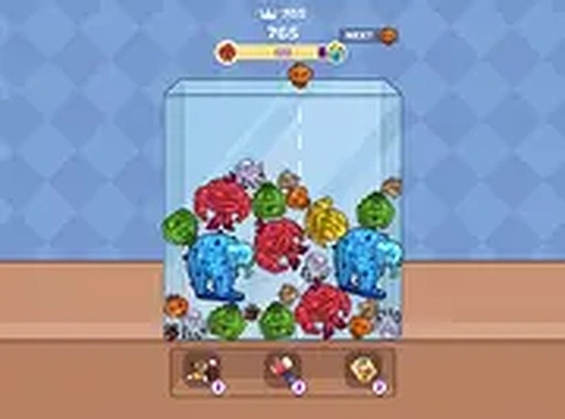 Brainrot Merge Drop Puzzle Online Game