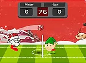 Santa Winter Head Soccer Online Game