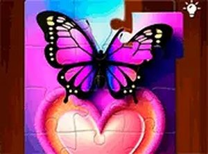 Butterfly Jigsaw Puzzle Online Game